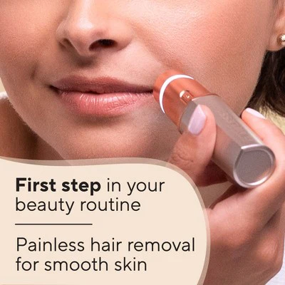 Finishing Touch Flawless Facial Hair Remover Electric Razor for Women Coral - Imperfect Box - Image 4