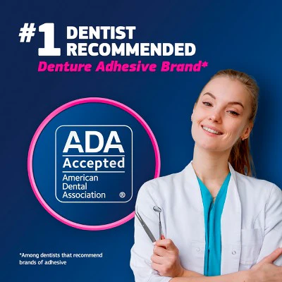 Fixodent Plus Scope Secure Denture Adhesive 2oz/3pk - Imperfect Box - Image 7