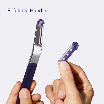 Flamingo Dermaplane Razor 1 Razor Handle 2 Refill Cartridges - Imperfect Box - Image 6