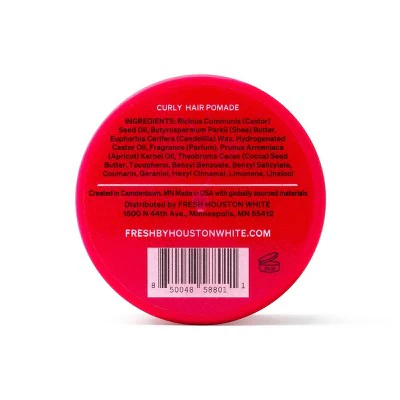 FRESH by Houston White Pomade for Curly Hair 3oz - New - Image 3