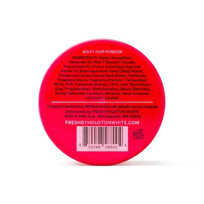 FRESH by Houston White Pomade for Wavy Hair 3oz - New - Image 3