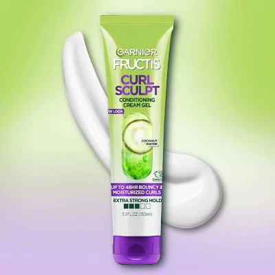 Garnier Fructis Style Curl Sculpt Conditioning Cream Gel 5.1 fl oz - New - Image 2