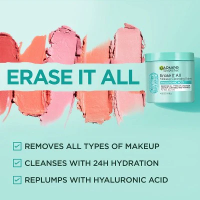 Garnier Makeup Cleansing Balm Hyaluronic Acid 4.2oz - New - Image 6