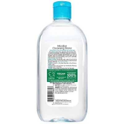 Garnier SkinActive Micellar Cleansing Water Unscented 23.7 fl oz - Imperfect Container - Image 2
