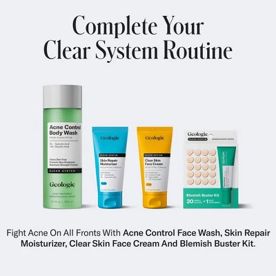 Geologie Clear System Acne Control Body Wash 8.4 fl oz - New - Image 8