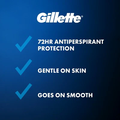 Gillette Clinical Soft Invisible Solid Ultimate Fresh Antiperspirant & Deodorant 2.6oz - Missing Box - Image 6