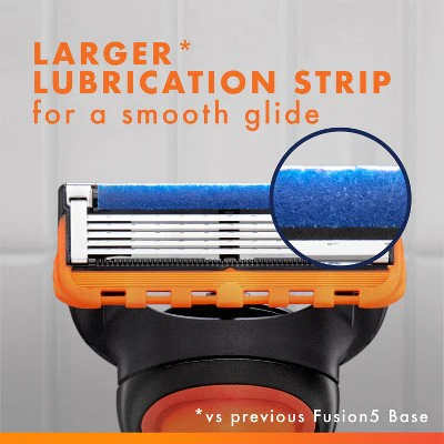 Gillette Fusion5 Value Pack Razor Handle + 5 Blade Refills - Imperfect Box - Image 6