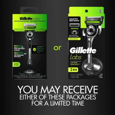 Gillette Labs Exfoliating Bar Razor + 2 Razor Blade Refills - Missing Box - Image 10