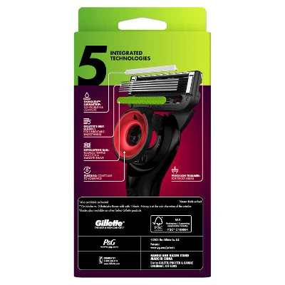 Gillette Labs Mens Special NFL Chiefs Edition Shaving Razor with 4 Refills and Magnetic Stand - New - Image 11