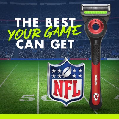 Gillette Labs Mens Special NFL Chiefs Edition Shaving Razor with 4 Refills and Magnetic Stand - New - Image 9