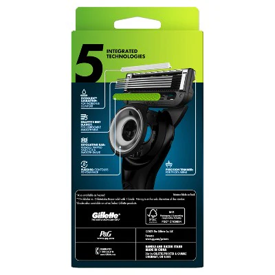 Gillette Labs Men's Special NFL Lions Edition Shaving Razor with 4 Refills and Magnetic Stand - New - Image 11