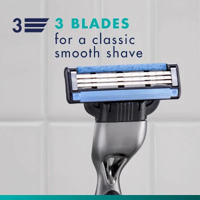 Gillette Mach3 Value Pack Razor Handle + 6 Blade Refills - Imperfect Box - Image 5