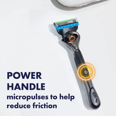 Gillette ProGlide Power Razor for Men 1 Gillette Power Razor Handle + 1 Blade Refill - New - Image 5