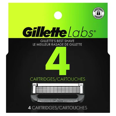 Gillette Razor Blade Refills Compatible 4ct - Imperfect Box - Image 2