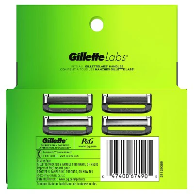 Gillette Razor Blade Refills Compatible 4ct - Imperfect Box - Image 9