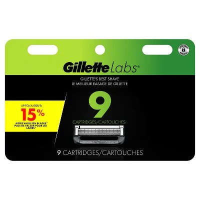 Gillette Razor Blade Refills Compatible with Exfoliating Bar and Heated Razor 9ct - New - Image 2