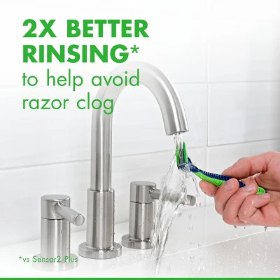 Gillette Sensor3 Sensitive Men's Disposable Razors 8ct - Imperfect Box - Image 8
