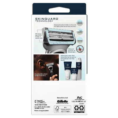 Gillette SkinGuard Razor + 2 Blade Refills - Imperfect Box - Image 11