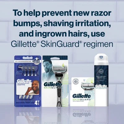 Gillette SkinGuard Razor + 2 Blade Refills - Imperfect Box - Image 7