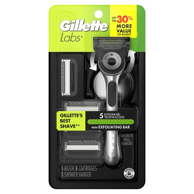 GilletteLabs Value Pack Razor Handle + 5 Blade Refills - Missing Box - Image 2