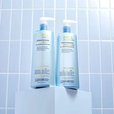 Giovanni Biotin & Collagen Strengthening Shampoo 24 fl oz - Imperfect Container - Image 4