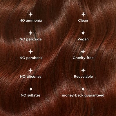 Glaze SuperGloss Color Conditioning Hair Gloss Glace; Cherry Vibrant Red 6.4 fl oz - Imperfect Container - Image 7