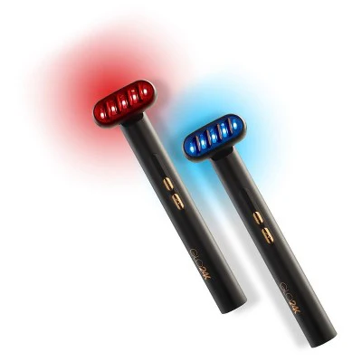 GLO24K 6-in-1 Beauty Therapy Wand for Face Eyes and Neck - New - Image 4
