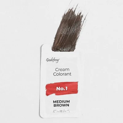 Godefroy Instant Eyebrow Tint Application Kit Medium Brown 3ct - New - Image 3