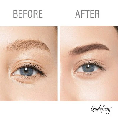Godefroy Instant Eyebrow Tint Application Kit Medium Brown 3ct - New - Image 5
