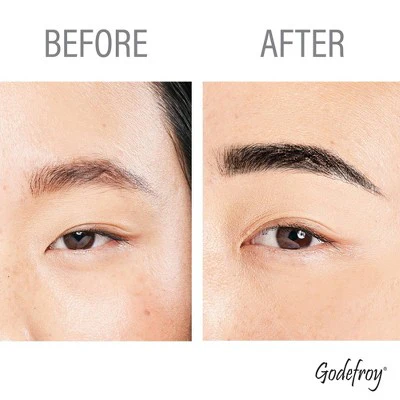 Godefroy Instant Eyebrow Tint Application Kit Natural Black 3ct - New - Image 5