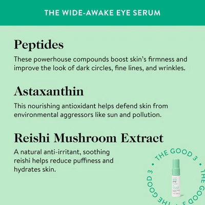 good.clean.goop beauty The Wide-Awake Eye Serum 0.50 fl. oz. - Imperfect Box - Image 3