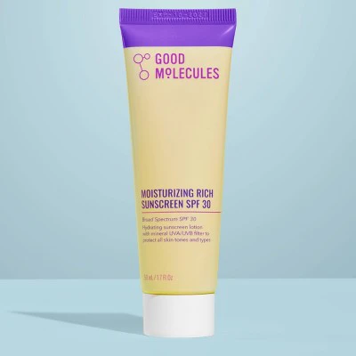 Good Molecules Moisturizing Rich Face Moisturizer SPF 30 50ml - Imperfect Box - Image 2
