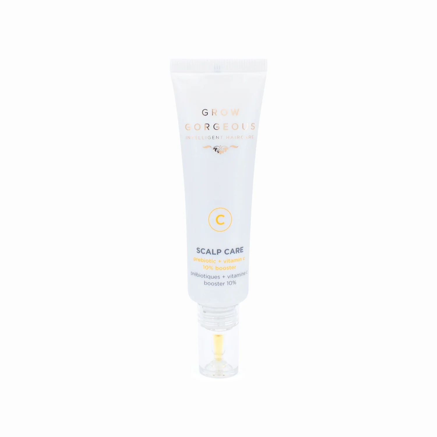 GROW GORGEOUS Scalp Care Prebiotic + Vitamin C 10% Booster 1oz - Small Amount Missing
