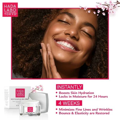 Hada Labo Tokyo Plumping Gel Cream Facial Moisturizer 1.76oz - Imperfect Box - Image 9