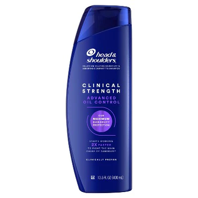 Head & Shoulders Clinical Strength Anti-Dandruff Citrus 13.5 fl oz - Imperfect Container - Image 2