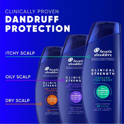 Head & Shoulders Clinical Strength Anti-Dandruff Citrus 13.5 fl oz - Imperfect Container - Image 9