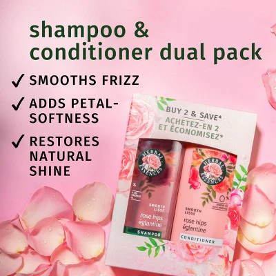 Herbal Essences Classic Smooth Shampoo Dual Pack 27 fl oz - New - Image 2