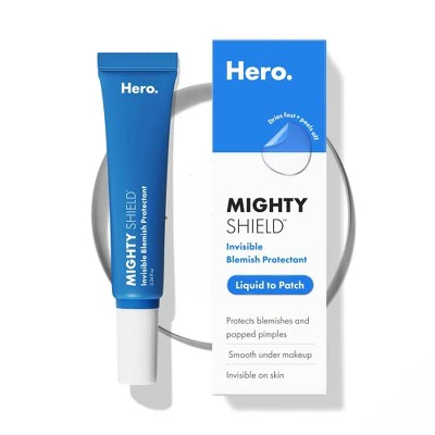 Hero Cosmetics Mighty Shield Liquid Patch Invisible Blemish Protectant 10ml - Imperfect Box