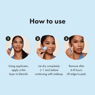 Hero Cosmetics Mighty Shield Liquid Patch Invisible Blemish Protectant 10ml - Imperfect Box - Image 5
