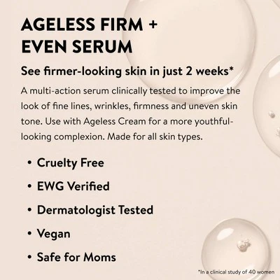Honest Beauty Ageless Firm and Even Serum 1.0 fl oz - Missing Box - Image 5