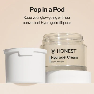 Honest Beauty Hydrogel Cream Refill with Hyaluronic Acid 1.7 fl oz - Imperfect Box - Image 4