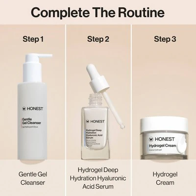 Honest Beauty Hydrogel Deep Hydration Hyaluronic Acid Serum with Rambutan 1 fl oz - Imperfect Boz - Image 11