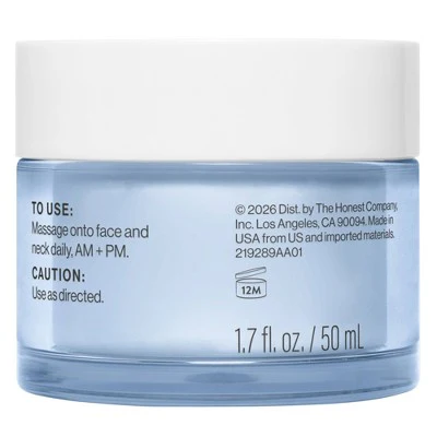 Honest Beauty Hydrorich Cream Face Moisturizer 1.7 fl oz - Imperfect Box - Image 12
