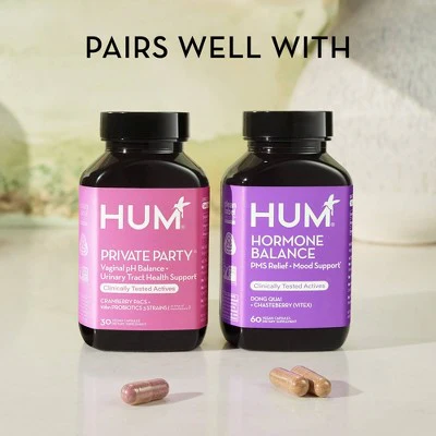 HUM Nutrition Hormone Balance for PMS Relief & Mood Support Vegan Capsules 60ct - New - Image 8
