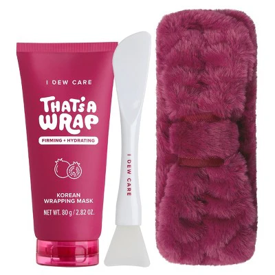 I DEW CARE That's A Wrap Korean Wrapping Mask & Headband Set 3.38oz - Imperfect Box - Image 2