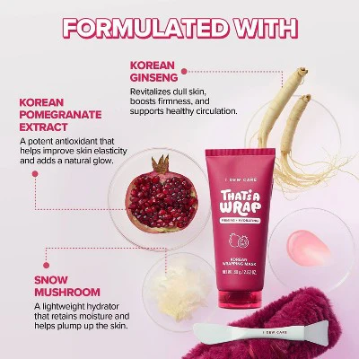 I DEW CARE That's A Wrap Korean Wrapping Mask & Headband Set 3.38oz - Imperfect Box - Image 4
