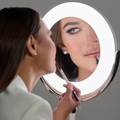 Ilios Lighting Beauty Ring Makeup Mirror - New - Image 5