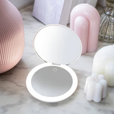 Ilios Lighting Rechargeable LED Compact Makeup Mirror - New - Image 6