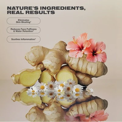 Imarais Beauty De-Puff Anti-Bloat Gummies Vegan and Sugar-Free 30ct - Imperfect Container - Image 4
