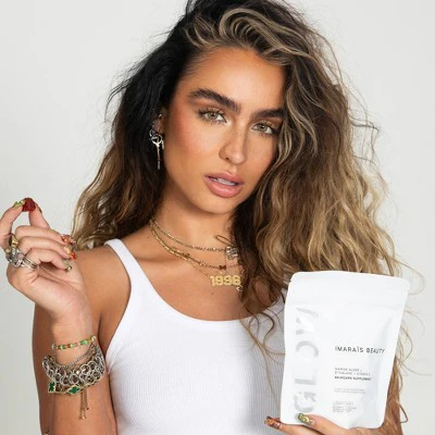 Imarais Beauty Glow Skincare Gummies Vegan and Sugar-Free 30ct - Imperfect Container - Image 8